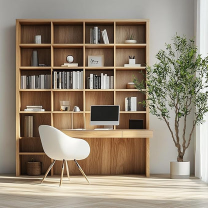 Artificial Olive Tree Tall,Faux Olive Tree Indoor Artificial Tree for Modern Home Office Living Room Floor Decor Indoor (1, 8ft 1in)