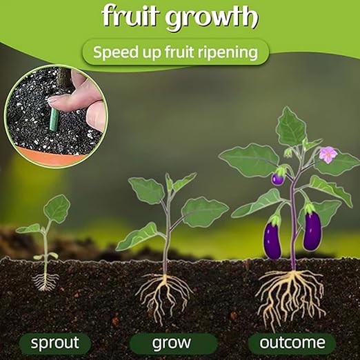 18/36Pcs Plant Fertilizers Indoor Plant Food Spikes Fertilizers Sticks Outdoor Plant Nutrition Growth