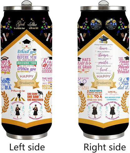 Graduation Gifts for Her - 17oz Tumbler - College Graduation Gifts for Women Girls- Class of 2025 Gift for Masters Degree Phd- One Degree Hotter for Graduates Friends Classmates
