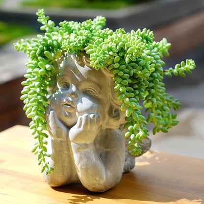 4" Donkey's Tail, Live Sedum Morganianum-Burro's Tail Succulent Fully Rooted in Pots with Soil Mix, Rare House Plant for Home Office Wedding Indoor Outdoor Decoration, DIY Projects, Party Favor