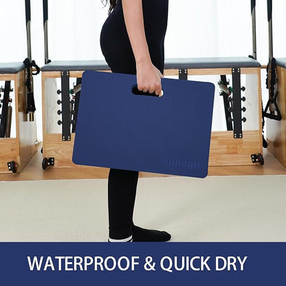 Yoga kneeling mat, 1.5inch Thick,Knee Push-ups, Plank Support & Yoga Elbows/Knees Mat Provides Cushion for Kneeling & Elbows