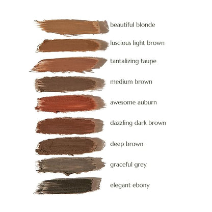 Chella Eyebrow Cream, Elegant Ebony - Vegan, Cruelty Free, Paraben Free, Gluten Free Eyebrow Pomade Makeup - Long Wearing, Velvet Consistency, Water Resistant