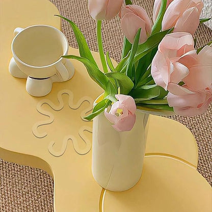 4Pcs Flower Shape Plant Stem Support, Plant Life Support Supplies Securing House Plant Accessories, Vertical Support for Plants Stem Supports Suitable for Indoor and Outdoor Various Types of Plants