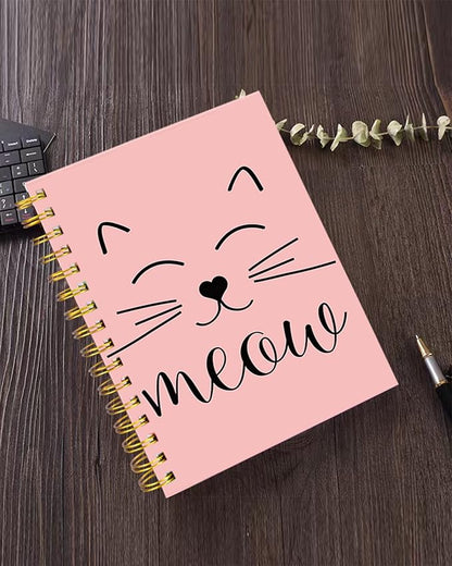 iampanda Spiral Journal Notebook,Strong TwinWire Binding with Premium Paper for Girl Women,Funny Design 60 Sheets A5 College Ruled NotebookJournal,Perfect for School Office Home Gifts,Cute Animal