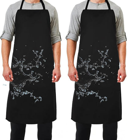 Heavy Duty Waterproof Apron - for Unisex Adult, Ultra Lightweight, Chemical Resistant Industrial Work Apron