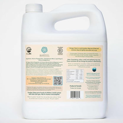 MARPHYL Organic CALMAG Liquid Fertilizer, Calcium + Magnesium, Corrects Common Plant Deficiencies, for Garden, Flowers, Vegetables, Succulents, Bamboo, Hydroponics 67.6 oz