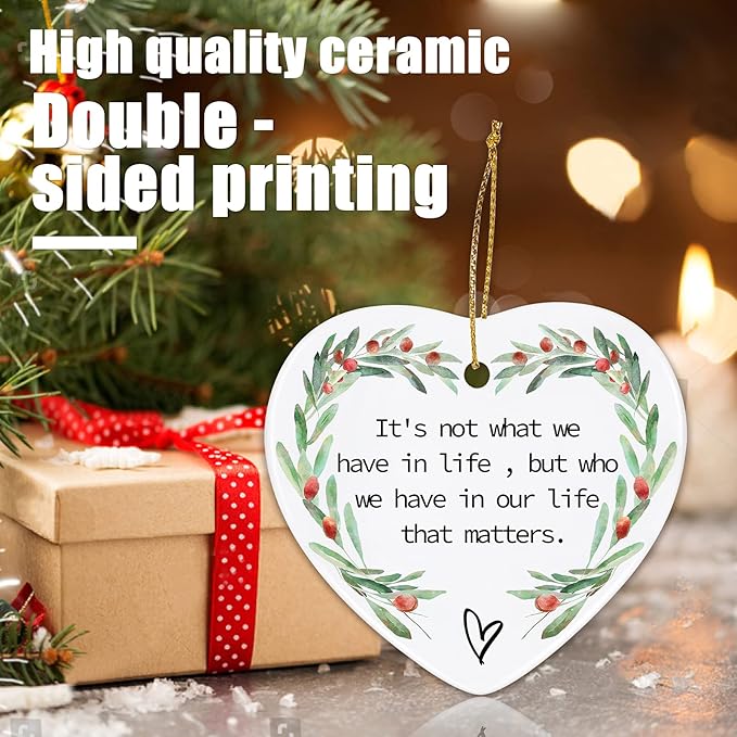 Friendship Ornaments - Christmas & Birthday Gifts for Women - Home Decor