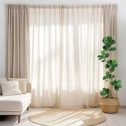 Artificial Fiddle Leaf Fig Tree, 6ft Fake Plants with Black Nursery Planter, Artificial Trees for Home Decor Indoor