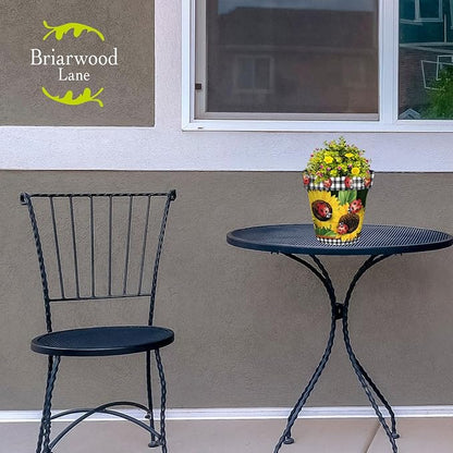 Briarwood Lane Ladybugs and Sunflowers Small Planter