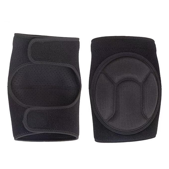 Men/Women Knee Pads For Cleaning, Work, Concrete Floors,With Soft Foam Kneepads Perfect for Christmas For Gardening and Housework,Painter,Housekeeping,Weeding/Planting,Photographe.Black M (1 Pair)