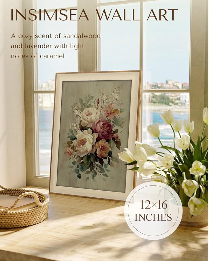 InSimSea Framed Wall Art laohauxin-kuanbiankuang0122 SK1312 16" L x 12" W