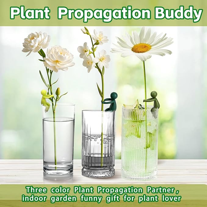 6pcs Plant Propagation Buddy, Propagated Plant Holders,Plant Stem Support,Plant Support for Shoots,Cuttings,Sprouts of Plant Propagation Station & Indoor Garden,Gifts for Plant Lovers