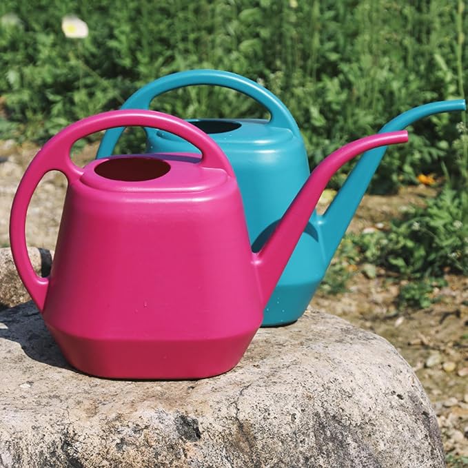 Watering Can 4L Watering Can with Comfortable Handle Small Garden Watering Can Long Spout for Indoor Outdoor