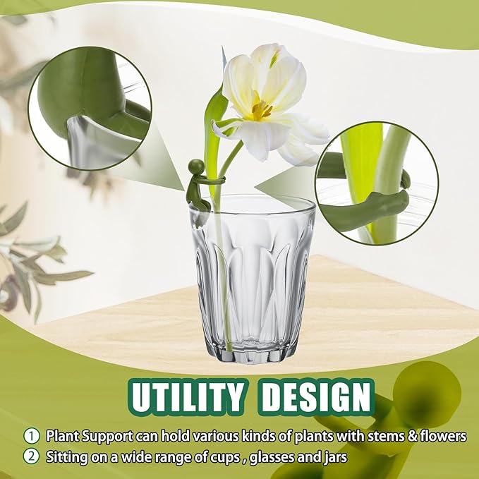 6pcs Plant Propagation Buddy, Propagated Plant Holders,Plant Stem Support,Plant Support for Shoots,Cuttings,Sprouts of Plant Propagation Station & Indoor Garden,Gifts for Plant Lovers