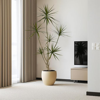 Artificial Dracaena marginata,6ft Tall Fake Plants Artificial Dracaena marginata Plants for Indoor, Fake Trees for Office Home Living Room Floor Patio Greening Porch Decor