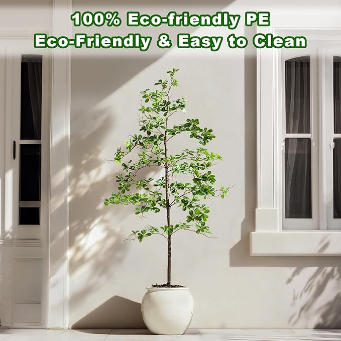 6FT Artificial Black Olive Tree Artificial Olive Plants, Tall Faux Olive Tree Faux Silk Plant Fake Plant Ultra-Realistic Silk Leaves & Natural Trunk Indoor Outdoor Use