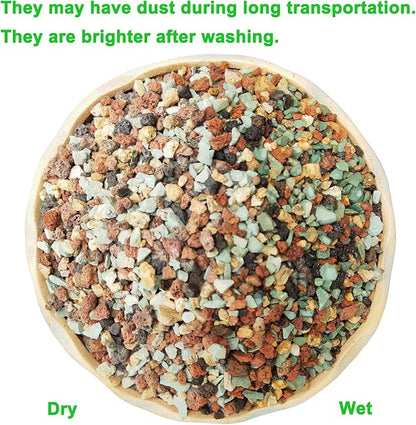 2lb Bonsai Succulent and Cactus Soil Boniosz Gritty Mix Rocks Faster Draining Optimized PH No Root Rot