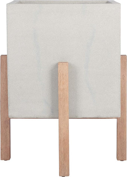 SAFAVIEH Outdoor Collection Anston Concrete Planter