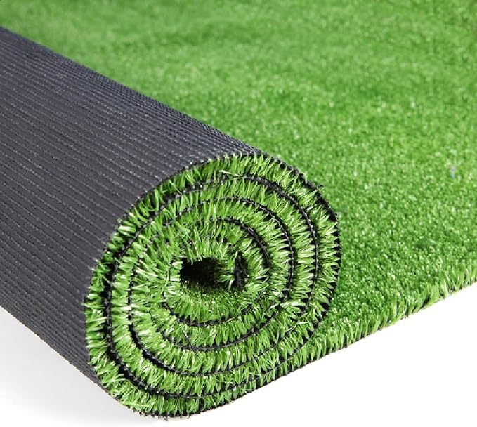 Artificial Grass Turf, 2ft x 64ft (128 ft²) Indoor Outdoor Fake Astroturf Rug Carpet Mat for Balcony Decor Backyard Patio Backdrop Fence Wall Decorations Dogs
