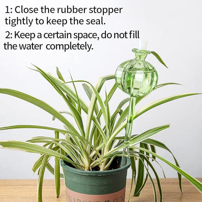 Self Watering Planter Insert. Plant Watering Devices. 3-Pack Cactus Plant Watering Bulbs. Plant Watering Globes. Plant Gifts Plant Lover Gifts