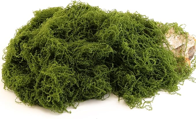 Green Moss Crafts, Artificial Grass Forest Potted Plants, DIY Craft Decoration for Wedding Christmas Party Decoration, Garden Flower Pots Home Decoration Indoor Planting (5.29 Ounces)