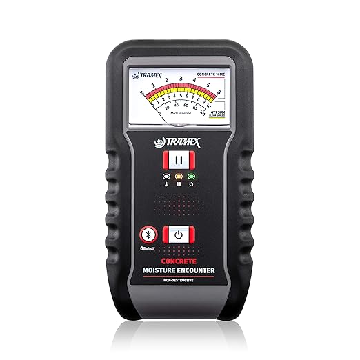 Tramex Concrete Moisture Encounter CME5 | Meter for Measuring Moisture Content in Concrete Floor, Slabs & Screeds