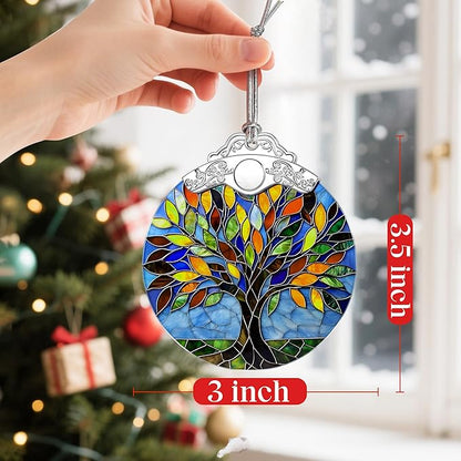 Tree of Life Christmas Ornaments: Christmas Tree Ornaments, Holiday Decor for Tree Lover, Stocking Stuffers, Gift Ideas, Housewarming Gift, Xmas Gifts & Gifts for Women, Mom