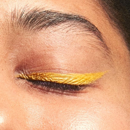 3INA The Color Pen Eyeliner 137 - Ultra Fine Tip 14H Yellow Longwear Liquid Liner - Vibrant Colors, Matte, Smudgeproof, Flake Proof Eye Makeup - Cruelty Free, Paraben Free, Vegan Cosmetics - Yellow