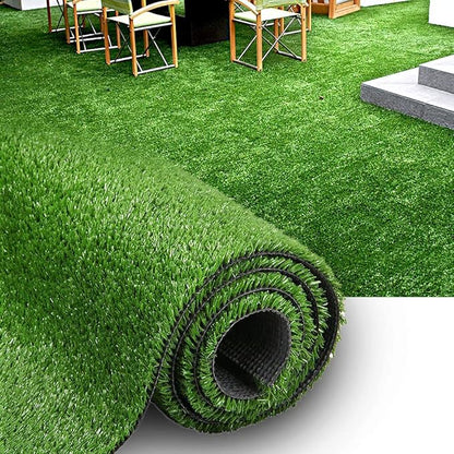ALTRUISTIC Artificial Grass Synthetic Mat 10ft x 26ft,Outdoor Garden Lawn Landscape Turf for Pets, Faux Grass Rug with Drainage Holes,Fake Grass Indoor Backdrop Wall Christmas Party Decor