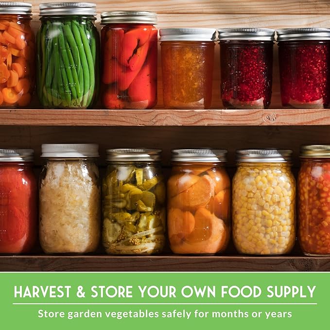 Survival Seed Vault Kit – 100 Packs of Heirloom Vegetable Seeds for Planting – Non-GMO Vegetables, Fruits, Herbs – Farmer Kit to Grow Food for Long-Term Emergency Storage – Survival Garden Seeds