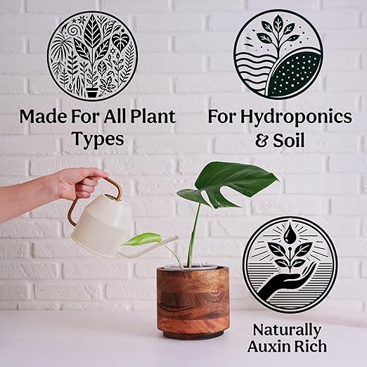 Organic Liquid Kelp & Seaweed Extract (Ecklonia Maxima) Super Plant Food - Indoor Houseplant Fertilizer - Organic Fertilizer for Flowers, Seedlings & Gardens - 16oz Treats 110 Gallons