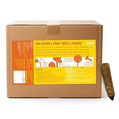 Fertilizer Spikes for Citrus & Fruit Trees & Shrubs (72 Spikes - 18.0 Lbs)