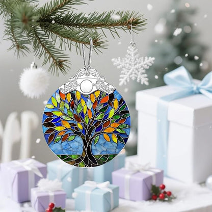 Tree of Life Christmas Ornaments: Christmas Tree Ornaments, Holiday Decor for Tree Lover, Stocking Stuffers, Gift Ideas, Housewarming Gift, Xmas Gifts & Gifts for Women, Mom