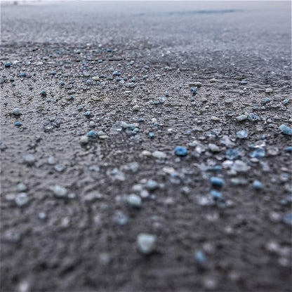 National Blue Snow Salt Ice Melt 20lb Bucket - Fast Acting Ice Melter - Pet, Plant and Concrete Friendly, Environmentally Safe - Free of Magnesium Chloride - Melts to -15°F
