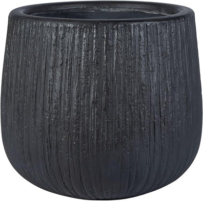 SAFAVIEH Outdoor Collection Francia Grey Concrete Planter (Fully Assembled)