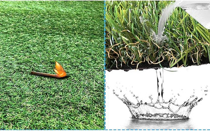 Pet Pad Artificial Grass Turf 7' x13'- Realistic Thick Synthetic Fake Grass Mat for Outdoor Garden Landscape Balcony Dog Grass Rug