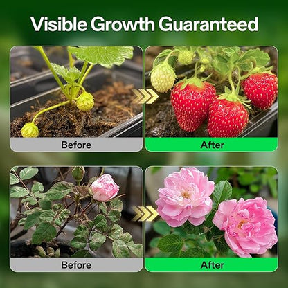 VIVOSUN Liquid Nutrients Base A & B Bundle, Grow Big Hydroponic Fertilizer, Supports Vegetative and Flowering Stages for Outdoor, Indoor Plants, Best Plant Food, Set of 1 Gallon