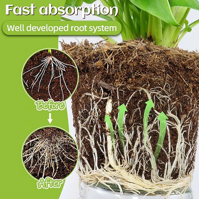 REDYY 18/36Pcs Plant Fertilizers Bar Indoor Plant Food Spikes Fertilizers Sticks Outdoor Plant Nutrition Bar Growth Reduce Waste of Nutrients, 2 sets