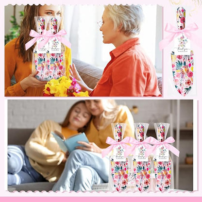 Blosssound 12 Sets Garden Shovels Bulk Gardening Gift for Women Gift Set Thanksgiving Garden Tools Floral Hand Heavy Duty Trowels Thank You Cards with Bags for Christmas Mom Birthday Teacher
