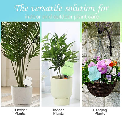 3Pcs Frog Plant Self Watering Globes for Indoor and Outdoor Plastic Water Bulbs Top Fill Plant Watering Globes Slow Release Terracotta Plant Watering Devices System for Plants, Multicolor