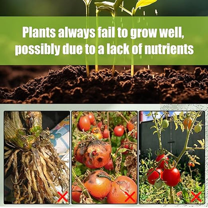 18/36Pcs Plant Fertilizers Indoor Plant Food Spikes Fertilizers Sticks Outdoor Plant Nutrition Growth