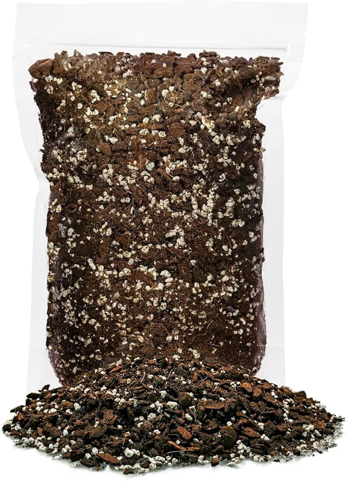 Premium Monstera Soil Mix by Gardenera - Perfect Drainage and Moisture Retention for Swiss Cheese Plant (5 Quart)