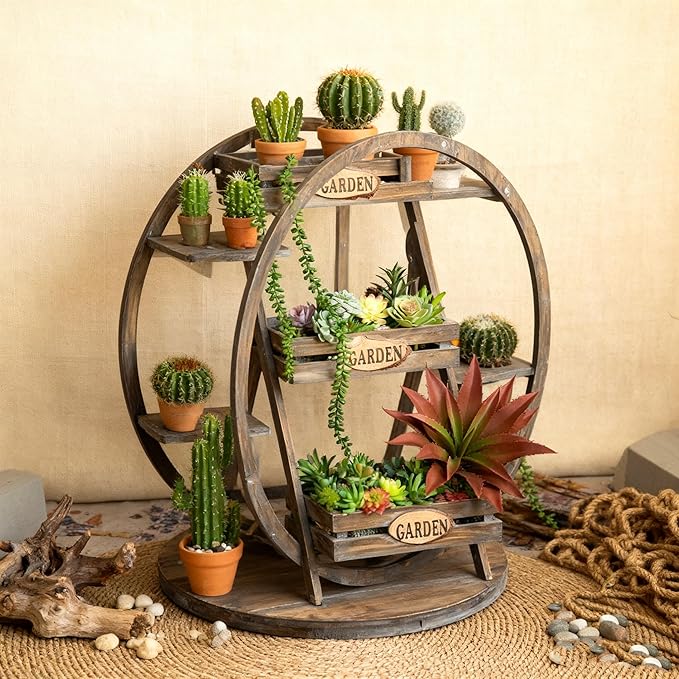 Outdoor Artificial Succulents Set - Unpotted Faux Aloe Plants & Metal Outdoor Decorative Plants, Weather-Resistant Faux Succulents for Patio, Garden, Porch Decoration