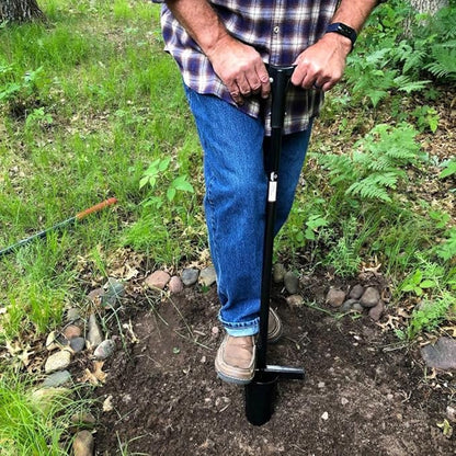 Walden Backyards Perfect Planter - Long Handle Bulb Transplanter for Planting Flowers - Heavy Duty Garden Tool for Digging & Refilling Holes