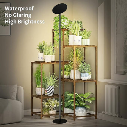 chiphy 69" Full Spectrum Grow Light for Indoor Plants, 4/8/12H Timer, 40W Tall Plant Lights, 10 Level Dimmable Brightness, Heights Adjustable, Remote Control, Ideal for Large Tall Plants
