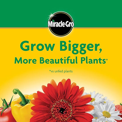 Miracle-Gro Water Soluble All Purpose Plant Food, For All Indoor or Outdoor Plants, Roses, Flowers, Vegetables, Houseplants, Trees, and Shrubs, 1.5 lbs