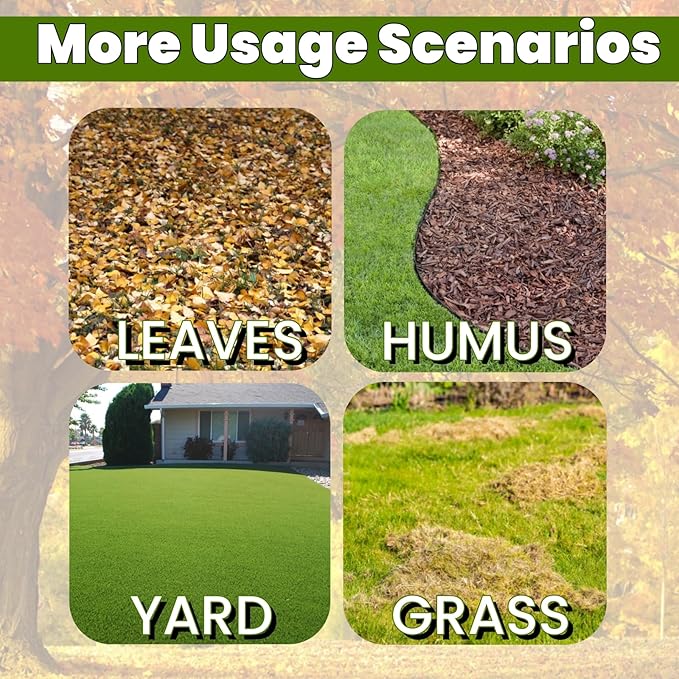 61 Inch Rake for Leaves , Adjustable 18 Tines with Expandable Head 9-18in Grass Rake Heavy Duty Metal Rakes for Women Children Yard Gardener Gardening Grass Debris Lawns