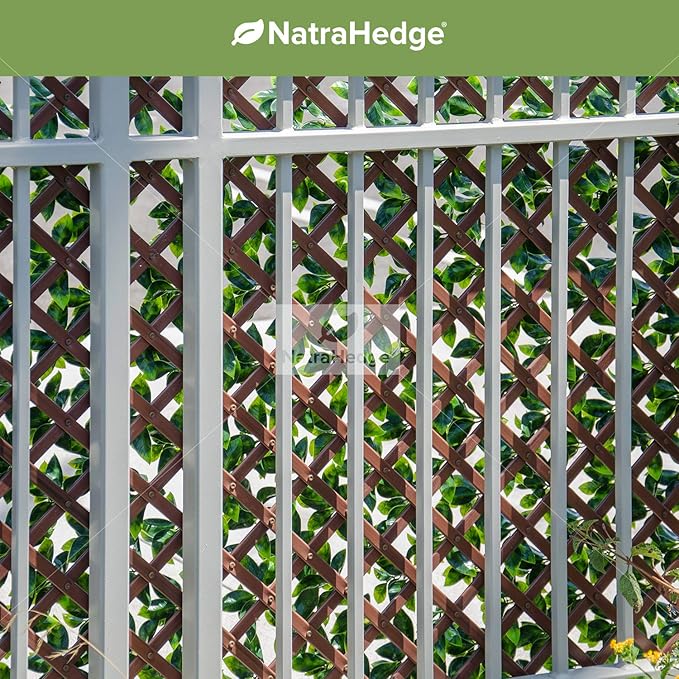 NatraHedge Artificial Ficus Leaf Expandable Lattice