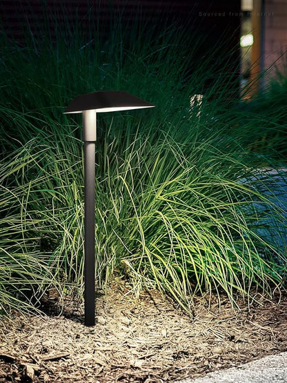 LEONLITE 12 Pack Low Voltage Landscape Lights, 5W Anti-Glare LED Pathway Lights, Aluminum Housing, IP65 Waterproof for Outdoor Path Sidewalk Walkway Yard, 5000K Daylight