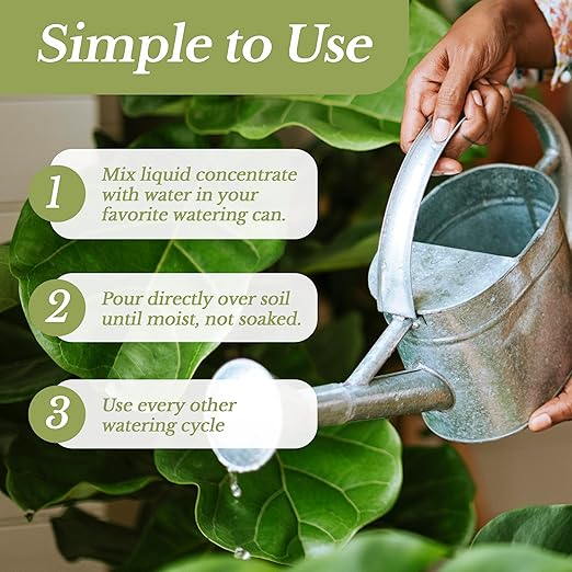 Professional Liquid Indoor Orchid Fertilizer | 3-1-2 Concentrate for Plants and Flowers | Multi-Purpose Blend & Gardening Supplies | 8 oz Bottle